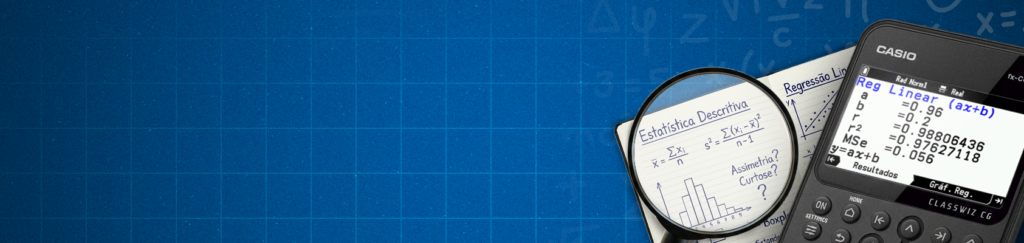 Calculadora gráfica: estatística e regressão linear na aula 1 SITE BLOG2602 4 Banner Prod Azul 1685x400